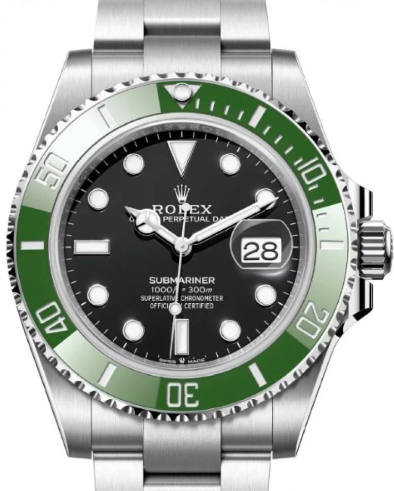 Rolex Submariner Date 41mm Black Dial NEW RELEASE 2023 Kermit MKII Bezel 126610LV